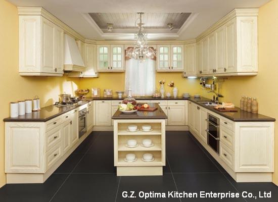 Solid Wood Kitchen Cabinet