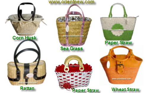 Straw bags