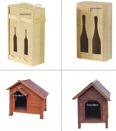 Wooden Wine boxes