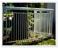 Ornamental aluminum fences 