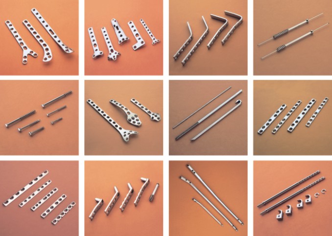 orthopedic implant and surgical instruments