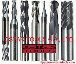 Solid carbide & HSS end mills