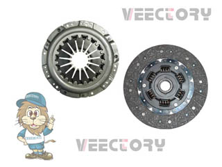 Clutch disc, clutch cover, clutch facing