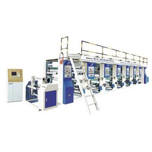 High speed computer gravure printing machine