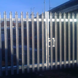 Steel Palisade Gates