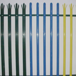 Plastic Coated Palisade Fence