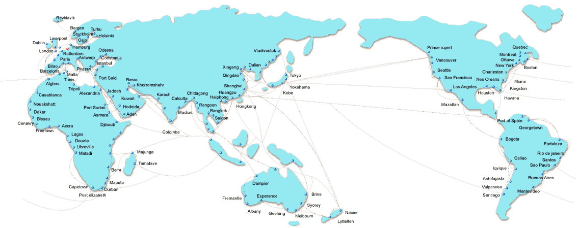 Handle shipment from China to North America