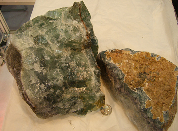 Fluorite rough