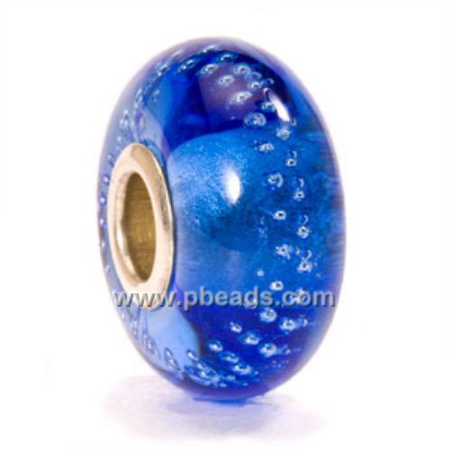 trollbeads blue bubble beads fit Pandora wholesale