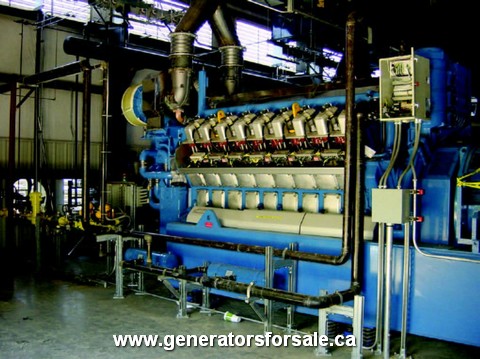 New/Unused 2.8MW Wartsila Gas Generator Set