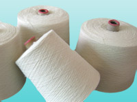 Pile cotton yarns