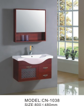 Wall-Mounted Bathroom Storage Furniture