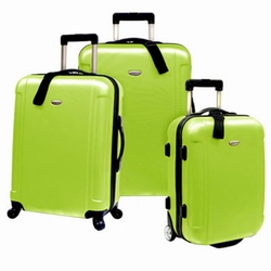 3Pc Lightweight Hard-Shell Rolling Travel Collection