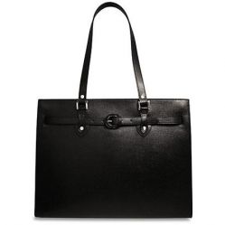 Ladies Leather Laptop Tote