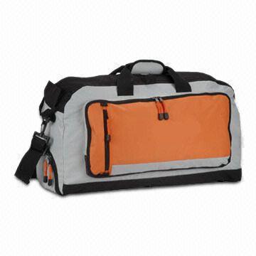 Duffle Bag with Front Pockets and Shoe Tunnel