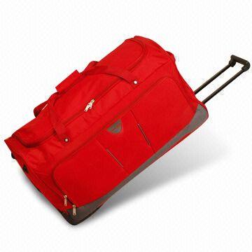 Trolley Bag, Made of 600D Polyester, EVA Elements