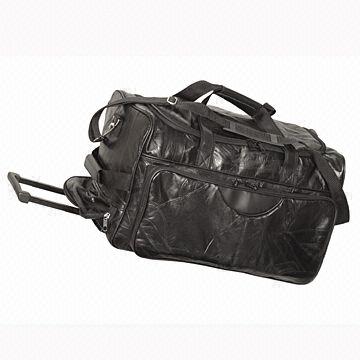 Rolling Duffle Bag with Retractable Stage Handles