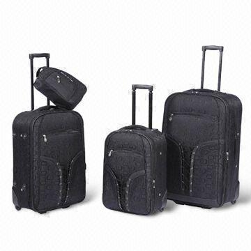 4-piece Luggage Set with Inner Trolley 