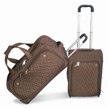 Luggage Set with Inner Trolley System, Made of EVA