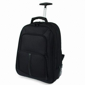 Trolley Computer Backpack with 9cm Wheels