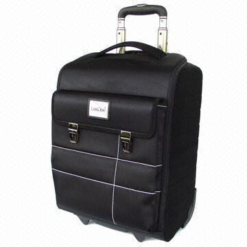 Laptop Document Trolley Bag, Available in Black