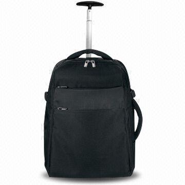 Practical Trolley Computer Backpack, Front Pockets