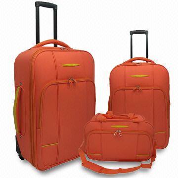 Luggage Set with Trolley Cases and Duffle Bag