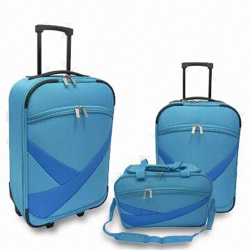 Luggage Set, Includes Trolley Cases and Duffle Bag