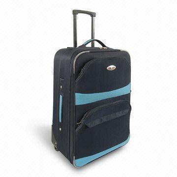 Trolley Case/Luggage Set with Elastic Flat Handle