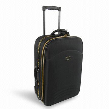 Trolley Case/Luggage Set with Golden Zipper