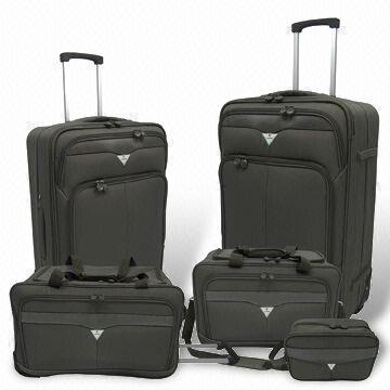 Luggage Set, Includes Duffle, Toilet, Trolley Bag 