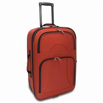 Trolley Case with Push Button Locking Handle