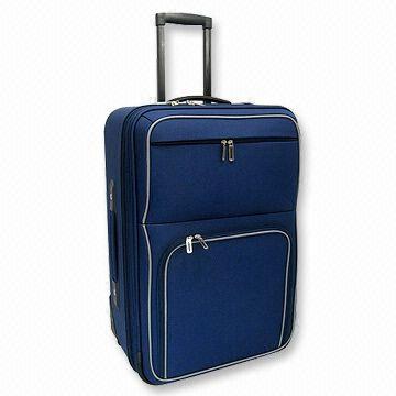 3-piece Trolley Case with Push Button Locking Hand