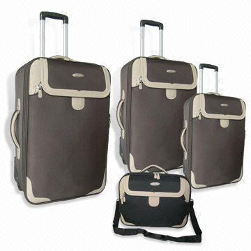 Trolley Case and Brief Case, Made of 1,680D 