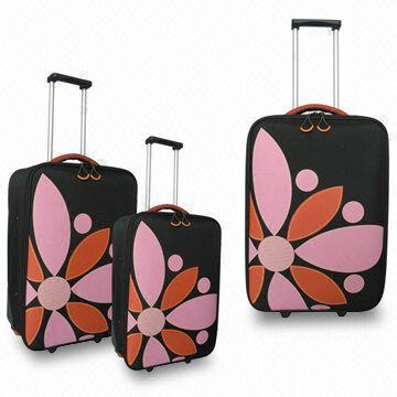 Trolley Cases, Made of 600D Polyester, Fully Lined