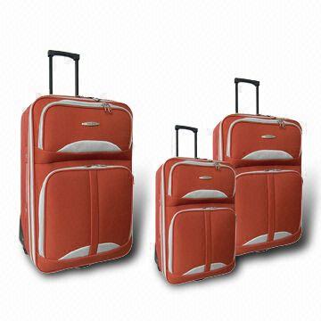 600D Polyester Trolley Case with Elastic Flat Hand