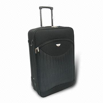 Luggage Set with Elastic Flat Handle and Wheel