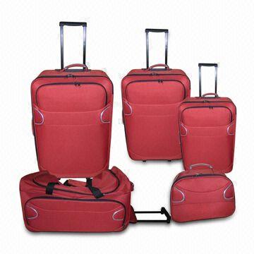 Trolley Case with Trolley Bag and Vanity Case