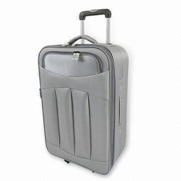 Rip-stop Trolley Cases with 2 Black Wheels