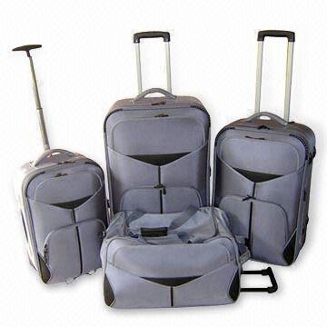 Luggage Set with Inline Wheels