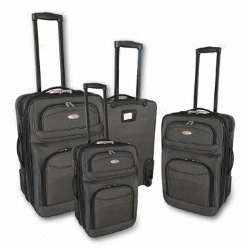 3pcs Trolley Case with Inline Tractor Wheels