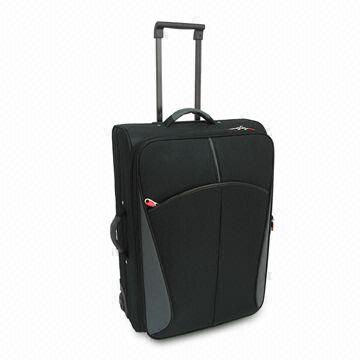 Trolley Case and Vanity Bag with Edge Skate Wheels