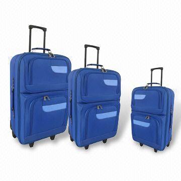 600D Polyester Trolley Case with Edge Skate Wheels