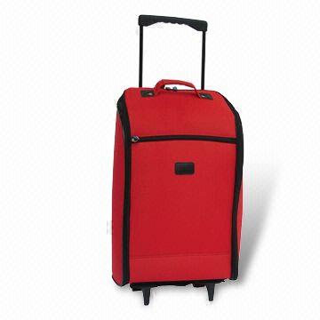 Foldable Trolley Case with Detachable Wheels 