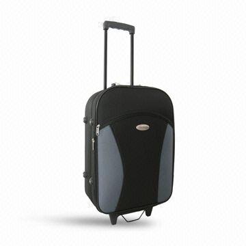 3-piece Trolley Cases, Made of 600D Polyester