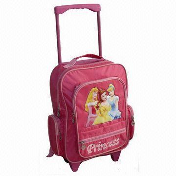 Children's Trolley Backpack with Printing 