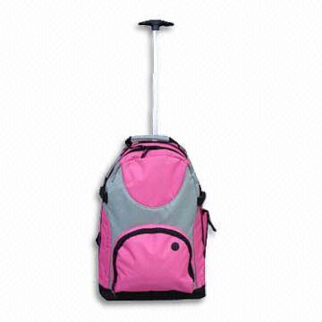 Children Trolley Backpack with Easy Rolling Wheels