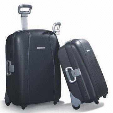 PP Luggage Set with Two Expandable Lining Pockets