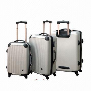 Two-piece ABS Trolley Case Set with Spinner Wheels