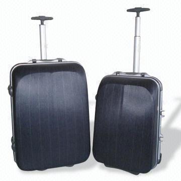 ABS Luggage with Skate Wheels and Locking Handle